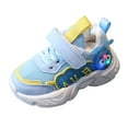 thumbnail image 1 of Generic Toddler Running Shoes Children Shoes Light Shoes Small White Shoes Light Board Shoes Non Slip Soft 11c Girls Shoes, 1 of 6
