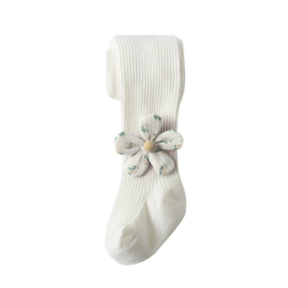 Generic Toddler Winter Autumn Girls Leggings Pants Warm Outwear for Babys Clothes Flower （4-5 Years Gray）