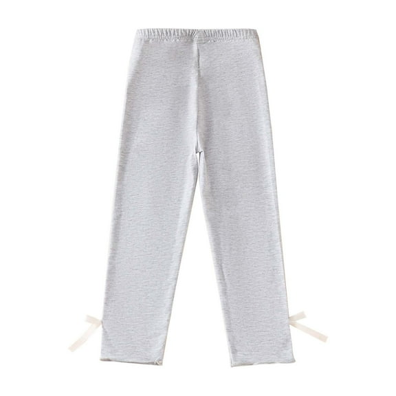Generic Toddler Youth Boy Girl Pants Toddler Sweatpants Youth Boy Girl Pants Girls Autumn and Winter Solid Candy Color Sweet Bowknot Bottom Pants Boy Girl Sports Pants Trendy Jogger Sweatpants