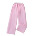 thumbnail image 1 of Generic Toddler Youth Girl Pants Girl Big Kids Spring and Fall Striped Casual Pants Outdoor Activity Pants Girl Sports Pants Trendy Jogger Sweatpants, 1 of 4