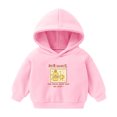 thumbnail image 1 of Generic Tops Boys Cartoon Pullover Hoodie Sweatshirt Toddler Girls Baby Girls Tops for Halloween Christmas Holiday Party （2-3 Years Pink）, 1 of 3