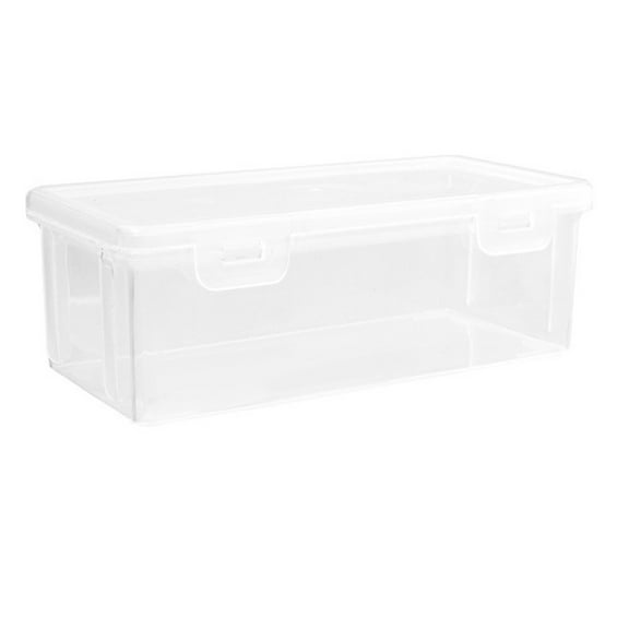 Generic Transparent Food Storage Containers, Leakproof Bread Box for Kitchen Countertop, Airtight Seasoning Organizer, Bread Keeper for Freshness