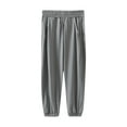 thumbnail image 1 of Generic Trousers Pants for Boys Sport Gym Thin Quick Dry Loose Solid Long Pant Casual Simple Sweatpants for 4-16 Years, 1 of 2