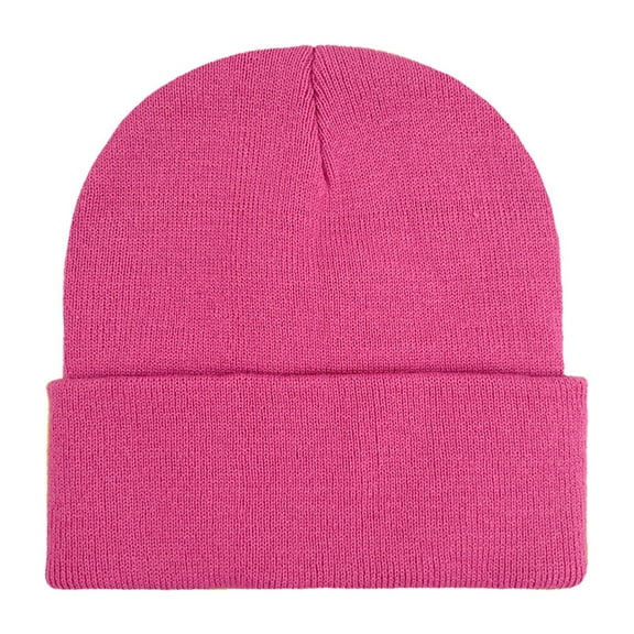 Generic Unisex Beanie Winter Knitted Soft Warm Hat For Men/Women Ski Watch Cap Beanies for Men Womens Winter Hats Warm Slouchy Beanies Plain Knit Beanies Unisex Cuff Skull Cap