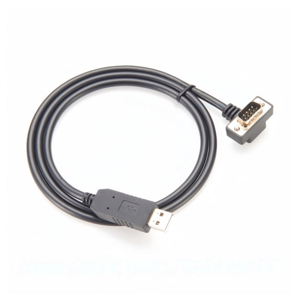 Generic Up/Down Angle Ultra Thin USB to DB9 RS232 Serial Adapter Cable with FT232RNL Chip Low Profile D-Sub 9Pin Male COM Port Cable