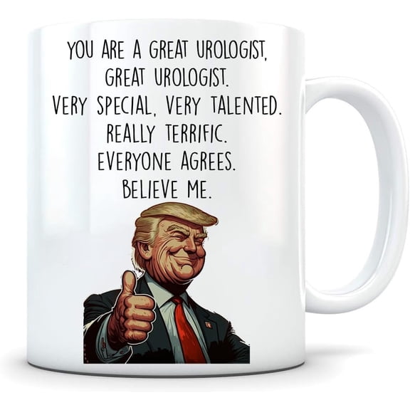 Generic Urologist Mug, 11oz White Ceramic Coffee Cup, Modern Letter Print, Medical Theme, Heat Retentive, Home Use, Special Occasion Gift