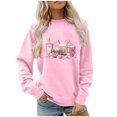 thumbnail image 1 of Generic Valentines Day Shirts Women Plaid Love Heart Valentines Day Sweatshirts Raglan Tops, 1 of 5