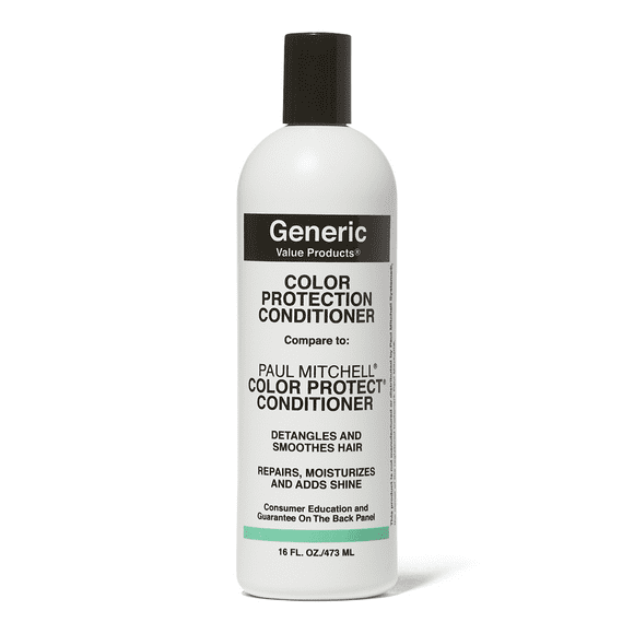 Generic Value Products Color Care Conditioner, Protects Color-Treated Hair from Fading, Moisturizes, Strengthens, Detangles Hair Instantly, 16 Oz