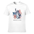 thumbnail image 1 of Generic Vintage T-Shirts Proud to be American Gildan Men's Short Sleeve T-Shirt 180g, 1 of 8