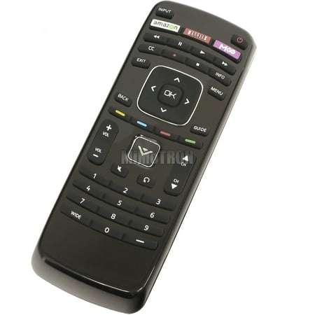 Generic Vizio XRT112 Smart TV Remote Control with Amazon, Netflix and MGO Shortcut E241IA1 / E280IA1 / E291IA1