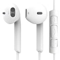 thumbnail image 1 of Generic Volume Control 3.5mm Jack Headset Earphone with Remote and Mic for Samsung Galaxy - White, 1 of 5