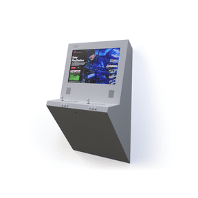 Generic Wall Mounted Arcade - Gaming PC (Fine Texture White)