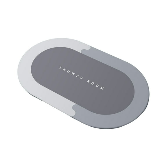 Generic Water Absorbing Bath Mat - Waterproof Bathroom Mat - Rubber Mats for Bathroom - Self Drying Bathroom Mat - Home Bath Mat Super Absorbent - Bathroom Rugs - Bath Mat Quick Dry