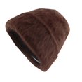 thumbnail image 1 of Generic Winter Fluffy Plush Bucket Hat Women's Winter Beanie Caps Furry Faux Fur Solid Color Skull Hat Soft Warm Slouchy Stretchy Y2k Hat Ear Protection, 1 of 4