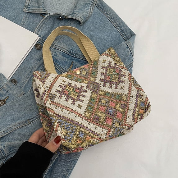 Generic Women Corduroy Crossbody Bag Small Tote Bag Shoulder Handbag Adjustable Mini Crescent Bags
