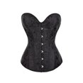 thumbnail image 1 of Generic Women's Bustier Corset Top Plus Size Satin Waist Cincher Overbust Bustiers 2025, 1 of 4