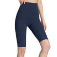 thumbnail image 1 of Generic Women's High Waisted Biker Shorts 8 Inch Inseam Workout Yoga Running Athletic Gym Shorts Tummy Control Compression Shorts, 1 of 5