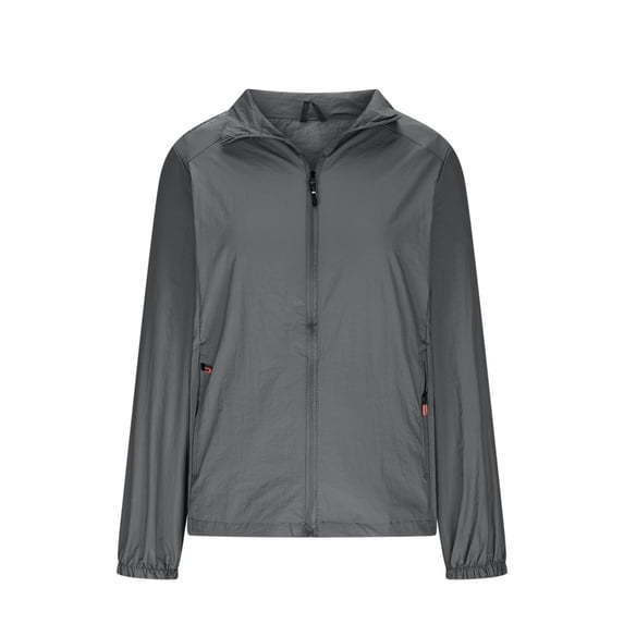 Generic Women's Lightweight Windbreaker Jacket Breathable Windproof Jacket Hiking Running Golf UPF50+