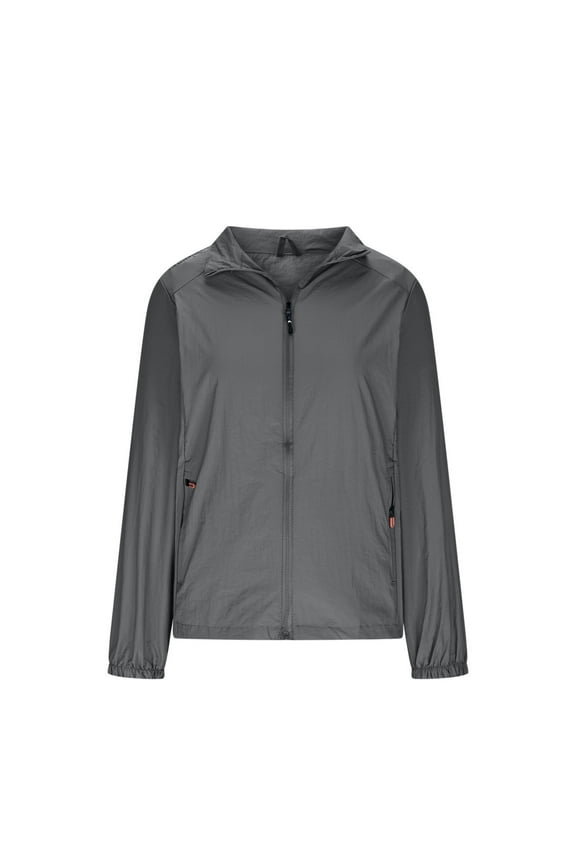 Women's Lightweight Windbreaker Jacket Breathable Windproof Jacket Hiking Running Golf UPF50+