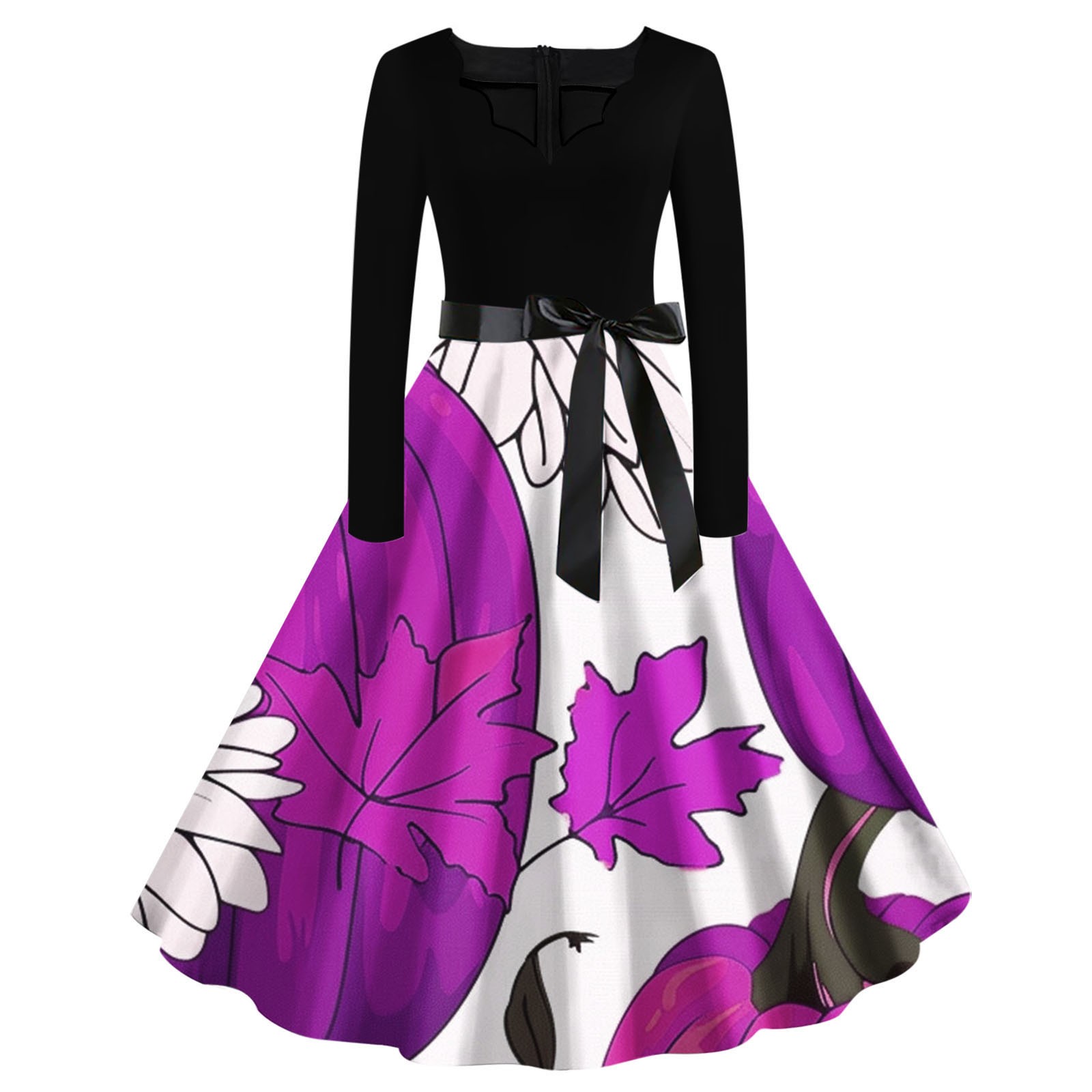 Women's Side Split Maxi Dress - 2024 Summer Party, Wedding Guest, Cocktail, Flowy Polyester Dress