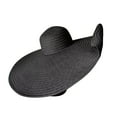 thumbnail image 1 of Generic Women's Oversized Brimmed Hat Foldable Vacation Beach Hat Large Sun Protection And Shading Hat, 1 of 2