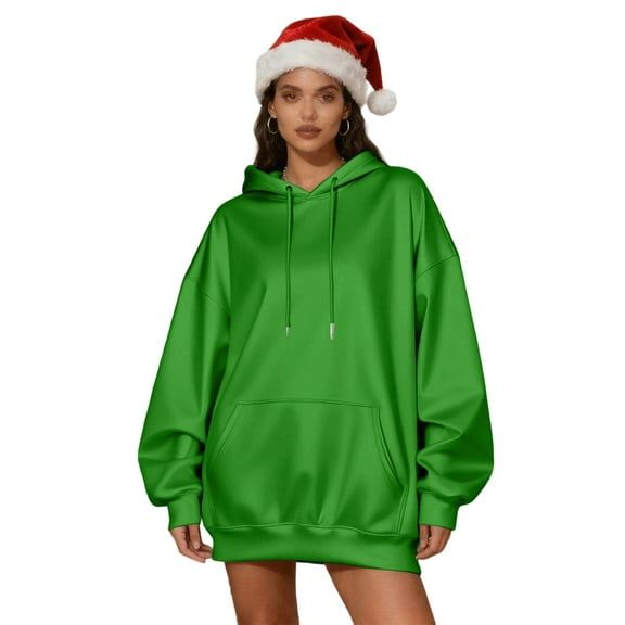 Generic Women's Oversized Satin Sweatshirt Fall Long Sleeve Loose Pullover Shirts Crewneck Stylish Casual Comfy Sweatshirts