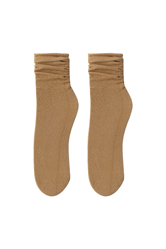 Women's Summer And Autumn Thin Ice Socks Solid Simple Ice Silk Socks Mid Tube Socks Women'S Colorful Socks Ladies Cozy Socks Ladies Wool Blend Socks