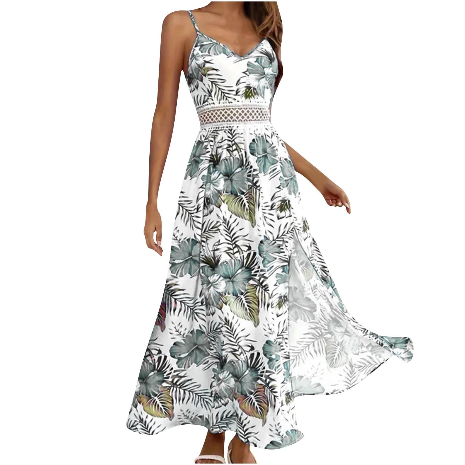 tropical formal dress Tropical Rhapsody Printed Gown Printed / M
