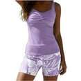 thumbnail image 1 of Generic Women's Twist Front Tankini Swimsuit Ruched Ribbed Top with Tropical Print Shorts Two Piece Bathing Suit, 1 of 4