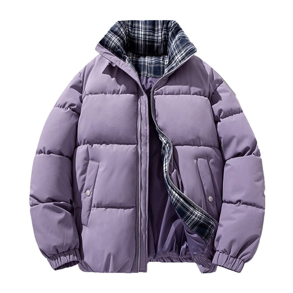 Generic Women's Winter Lightweight Puffer Jacket Baggy Padded Down Coats Casual Oversized Trendy Outwear with Pockets