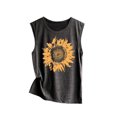thumbnail image 1 of Generic Womens Casual Loose Graphic Comfy Tank Tops Summer Basic T-Shirts Sleeveless Shirts, 1 of 5