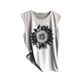 thumbnail image 1 of Generic Womens Casual Loose Graphic Comfy Tank Tops Summer Basic T-Shirts Sleeveless Shirts, 1 of 4