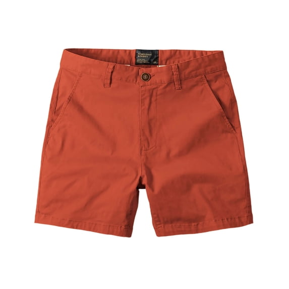Generic Womens Chino Shorts Casual Summer Cotton Shorts Classic Fit Flat Front Shorts with Pockets Button Fly Knee Length