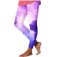 thumbnail image 1 of Generic Womens High Waisted Leggings Fashion Printed Stretchy Compression Leggings Seamless Workout Yoga Pants, 1 of 4