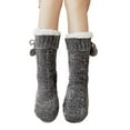 thumbnail image 1 of Generic Womens Non Slip Slipper Socks Winter Warm Soft Cozy Fuzzy Fleece-lined Grippers Home Socks, 1 of 6