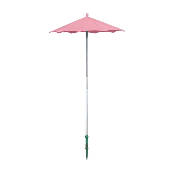 Generic umbrella for outdoor plants, UV protection parasol, protective screen for potted plants, fabric and metal garden canopy, sunshade for plants, potted