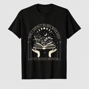 GenericThey Didnt Burn Witches They Burned Women Shirt, Feminist Shirts for Women