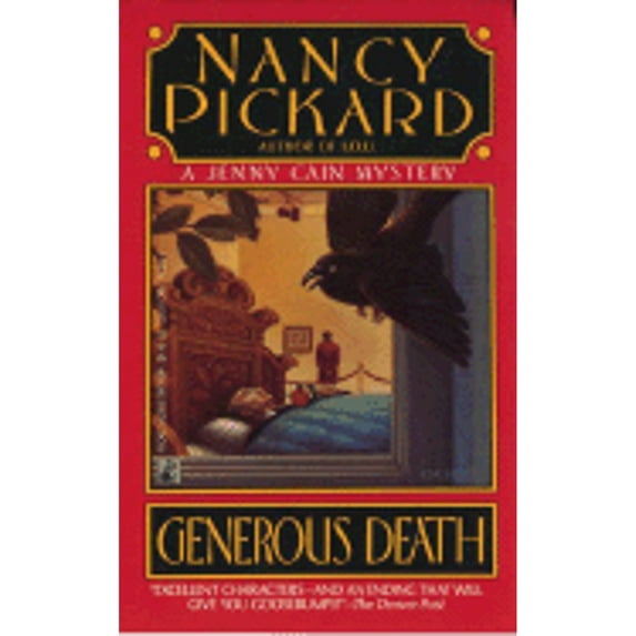 Pre-Owned Generous Death (Jenny Cain Mysteries, No. 1) (Unknown) 0671732641 9780671732646