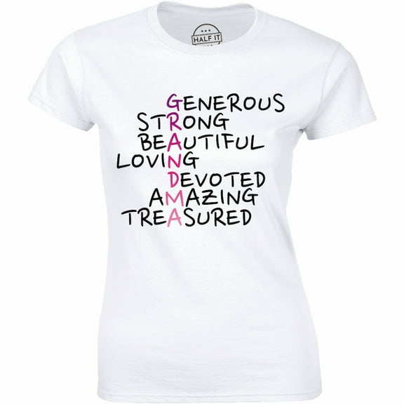 Generous Strong Beautiful Loving Devoted Amazing Treasured for Women T-Shirt