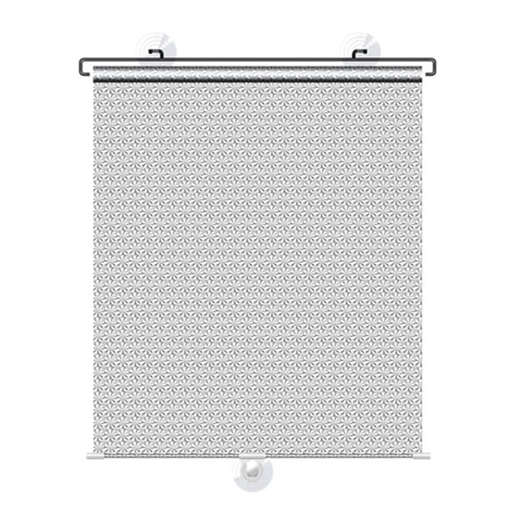 Genersal Car Windshield Sun Shades with Retractable Design & Metal Frame Front Window Sunshade for Heat Protect