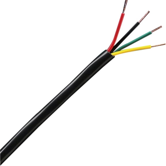 Genesis 16 AWG 4C STR Audacious Outdoor, Black, 500 ft. Reel (0063-0753)