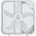 thumbnail image 1 of Genesis 3-Speed Box Fan With Max Cooling Technology, 20", White, 1 of 4