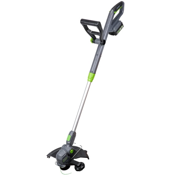 Genesis 20V Cordless String Trimmer and Edger with 2.0Ah Battery, 12-inch Cutting Width