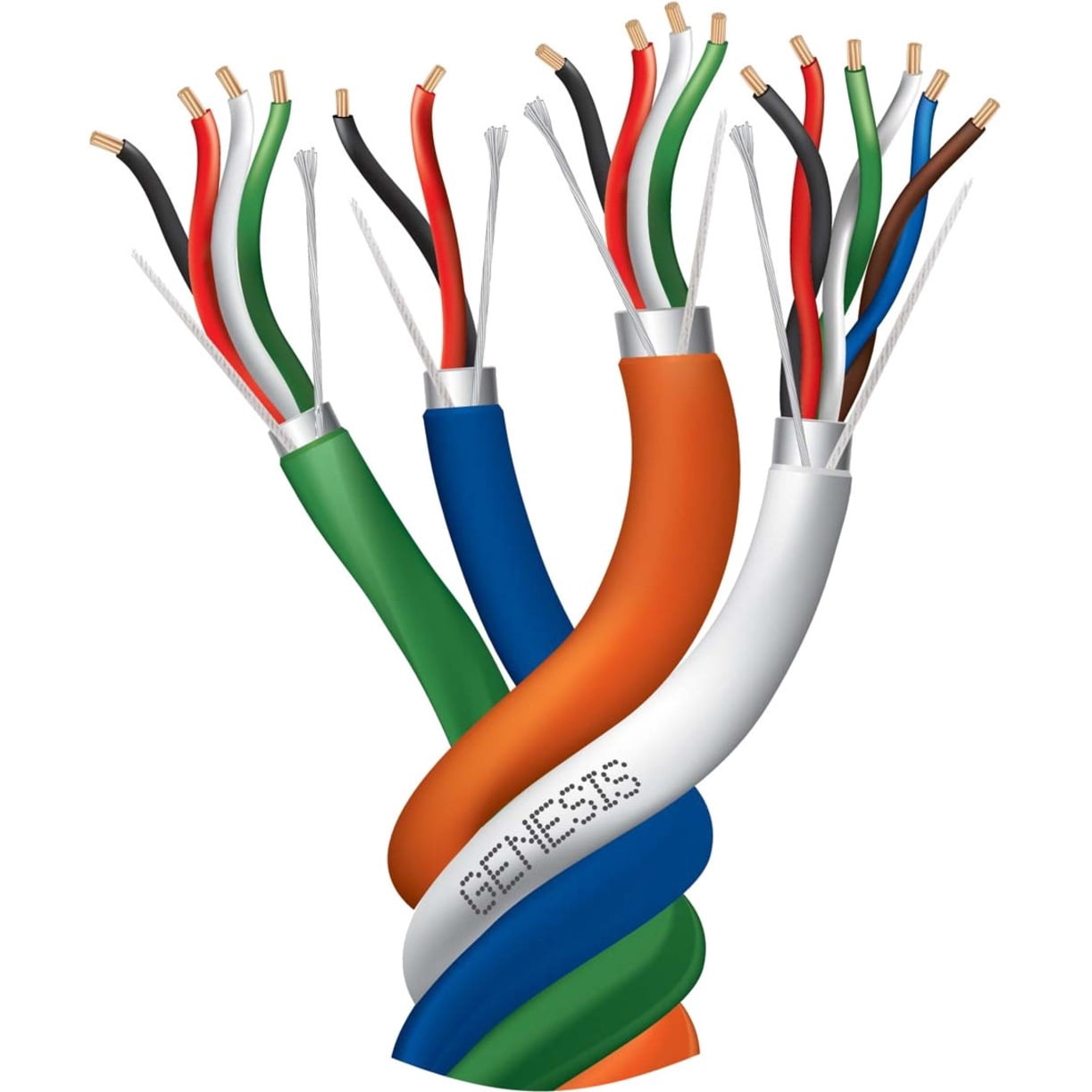 Genesis 22955099, Riser Profusion Access Control, Unjacketed, 500 FT ...