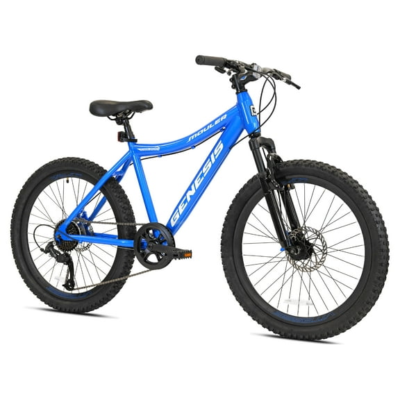 Genesis 24" Mauler Boy's Mountain Bike, Blue