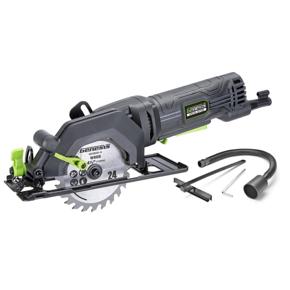 Genesis 4.0 Amp 4-1/2 in. Compact Circular Saw