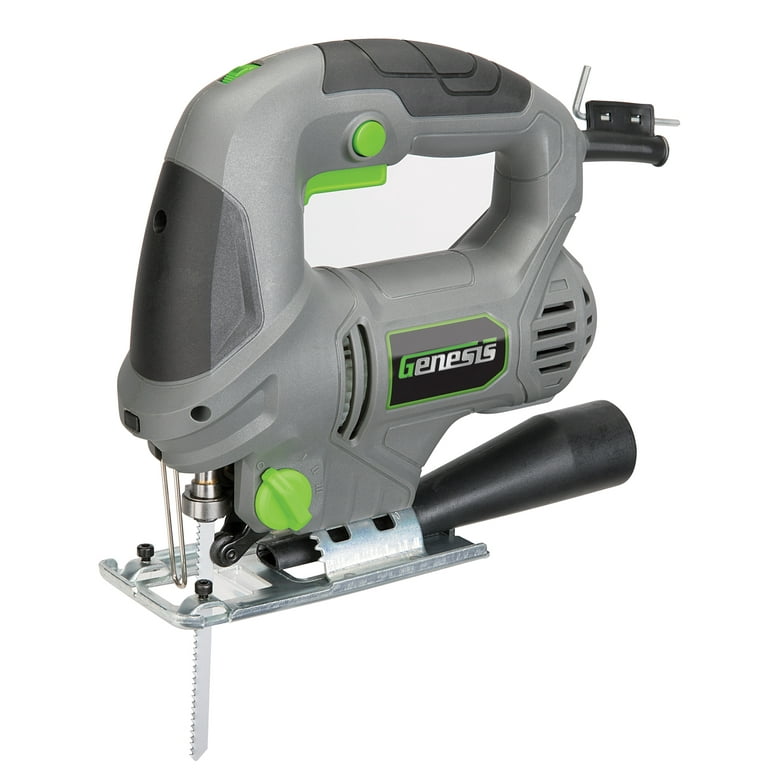 5.0 Amp Variable Speed Jig Saw with Quick-Change, 4-Position Orbit, Adjustable Base, Rip Guide and Blades 5.0 Amp Variable Speed Jig Saw with Quick-Change, 4-Position Orbit, Adjustable Base, Rip Guide and Blades