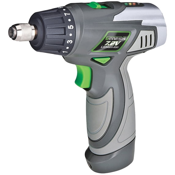 Genesis 7.2V Lithium-Ion Screwdriver