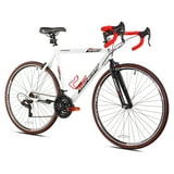 Genesis 700c Saber Road Bike, Adults 14+ Years, Medium, White - Walmart.com