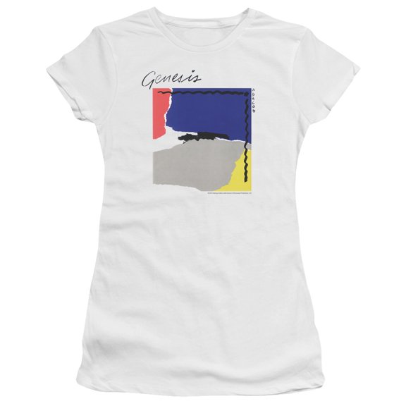 Genesis - Abacab - Juniors Teen Girls Cap Sleeve Shirt - Medium